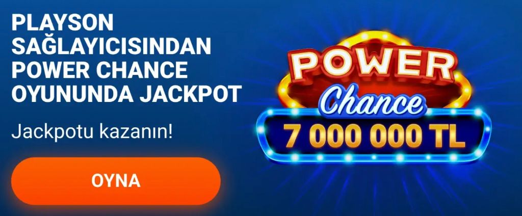 Mostbet Power Chance jackpot oyunu, 7.000.000 TL ödül havuzu